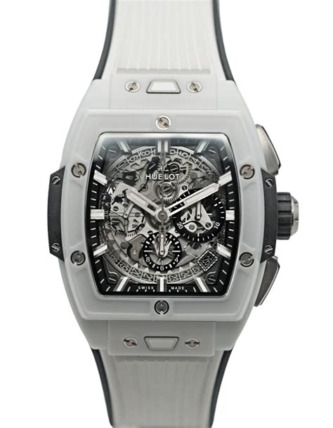 Hublot Spirit of Big Bang White 42mm Ceramic Skeleton Dial .